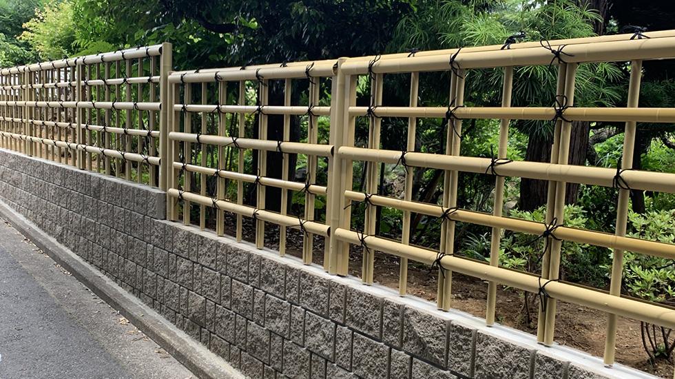 ロック・フェンス外構工事